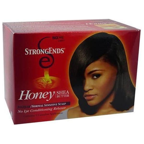 Strong Ends Honey & Shea Butte r One App. Relaxer Kit Regular
