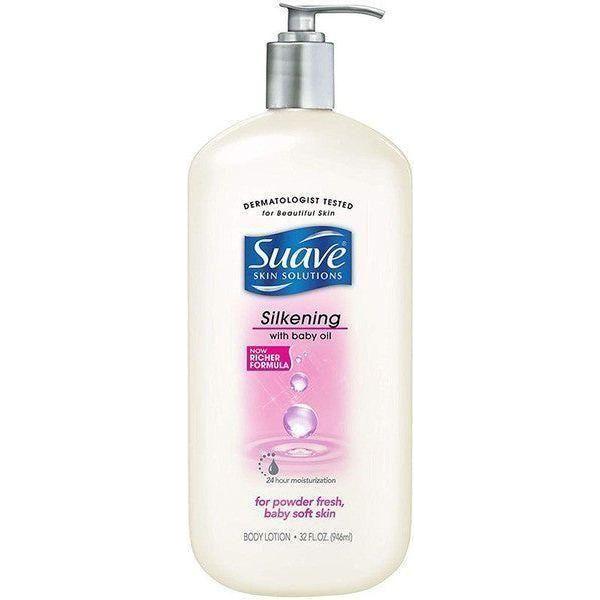 Suave Silkening Body lotion with Baby Oil 946ml