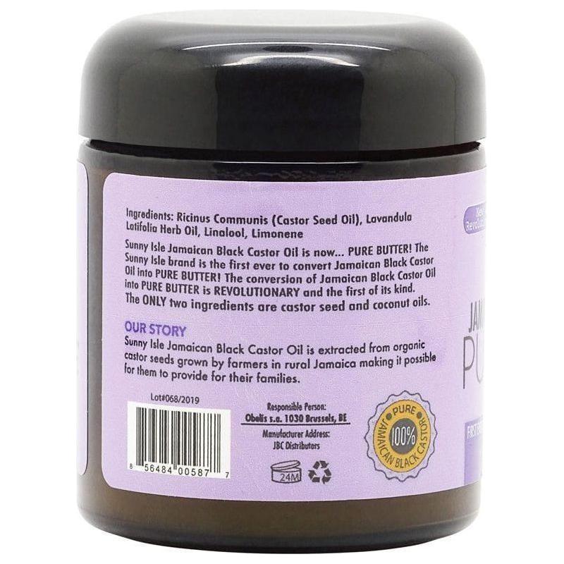 Sunny Isle Jamaican Black Castor Oil Pure Butter Lavender 118/236ml - Image 4
