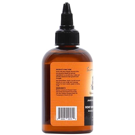 Sunny Isle Jamaican Black Castor Oil Root Repair Growth Oil 4oz - Image 2