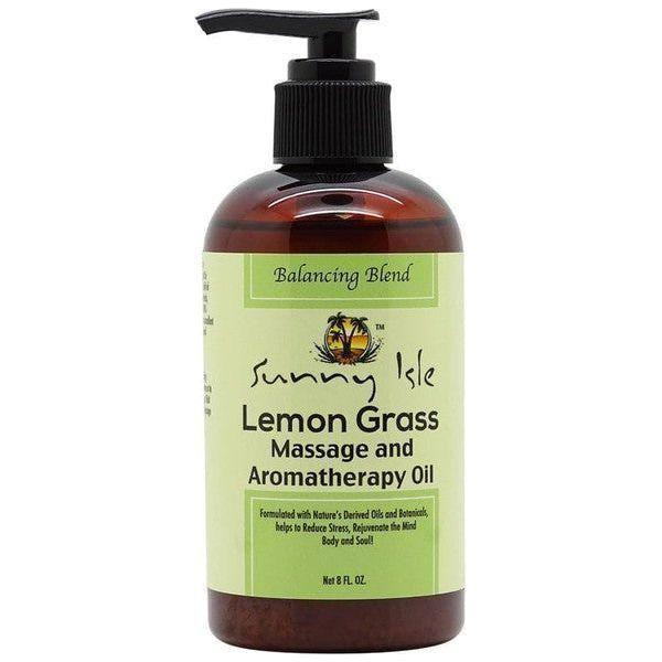 Sunny Isle Lemon Grass Massage and Aromatherapy Oil 236ml
