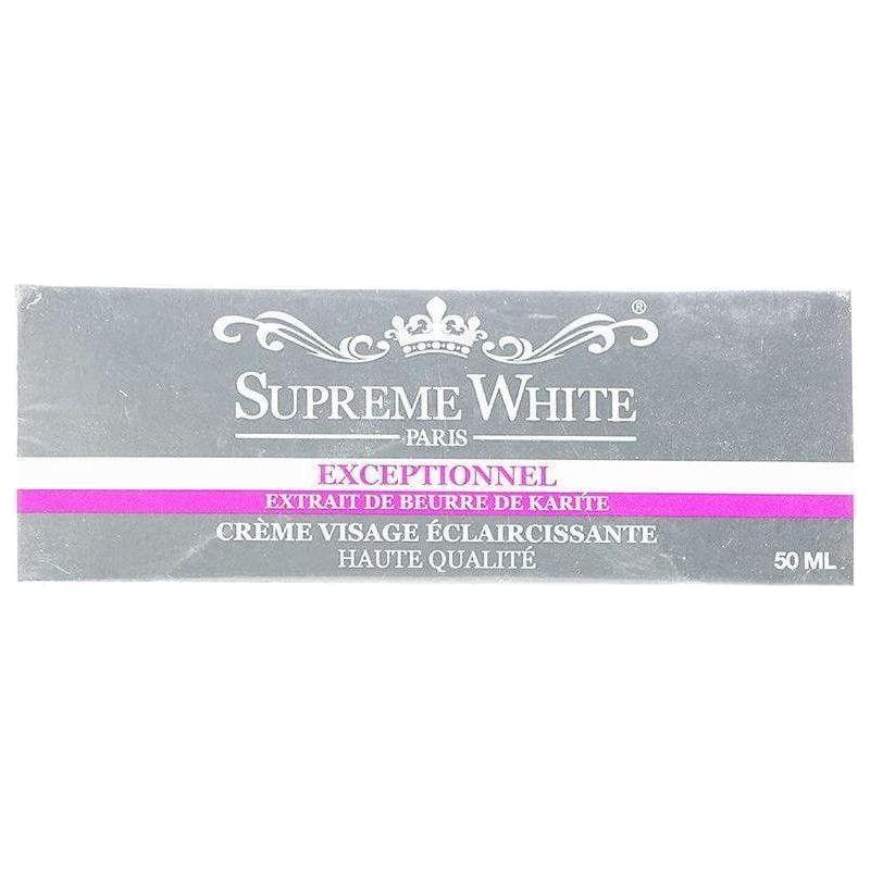 Supreme White Exceptional Shea Butter Extract Face Cream Toning 50ml