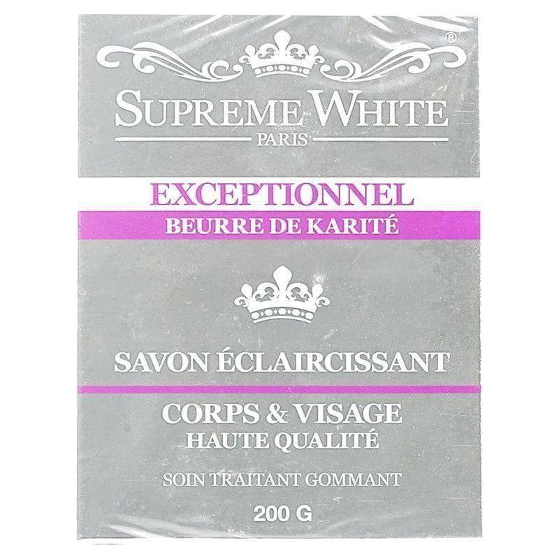 Supreme White Exceptional Shea Butter Toning Soap Face & Body 200g