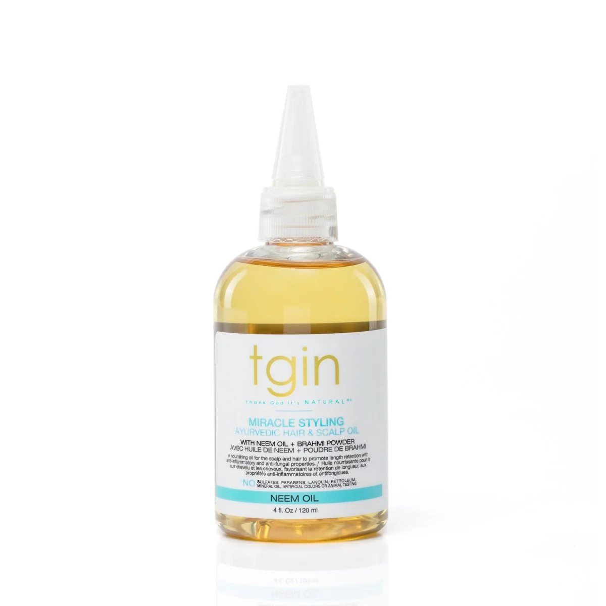 Tgin Miracle Styling Ayurvedic Hair & Scalp Oil 4oz