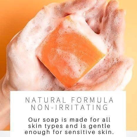 Turmeric Soap Bar For Face & Body 3.53oz/100g - Image 2