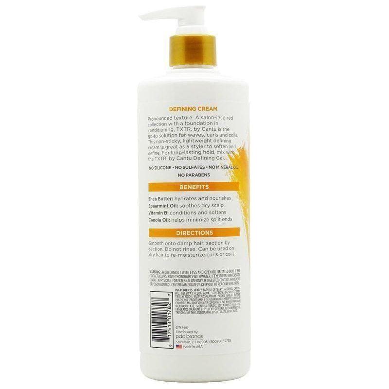 TXTR by Cantu For Curls + Coils Defining Cream 473ml - Image 2