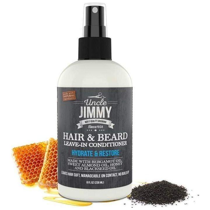 Uncle Jimmy Hair & Beard Leave In Conditioner 236ml - Image 2