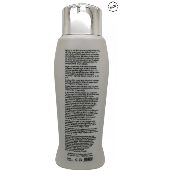 Unique+ Megatoner Brightening Body Milk 500ml - Image 2