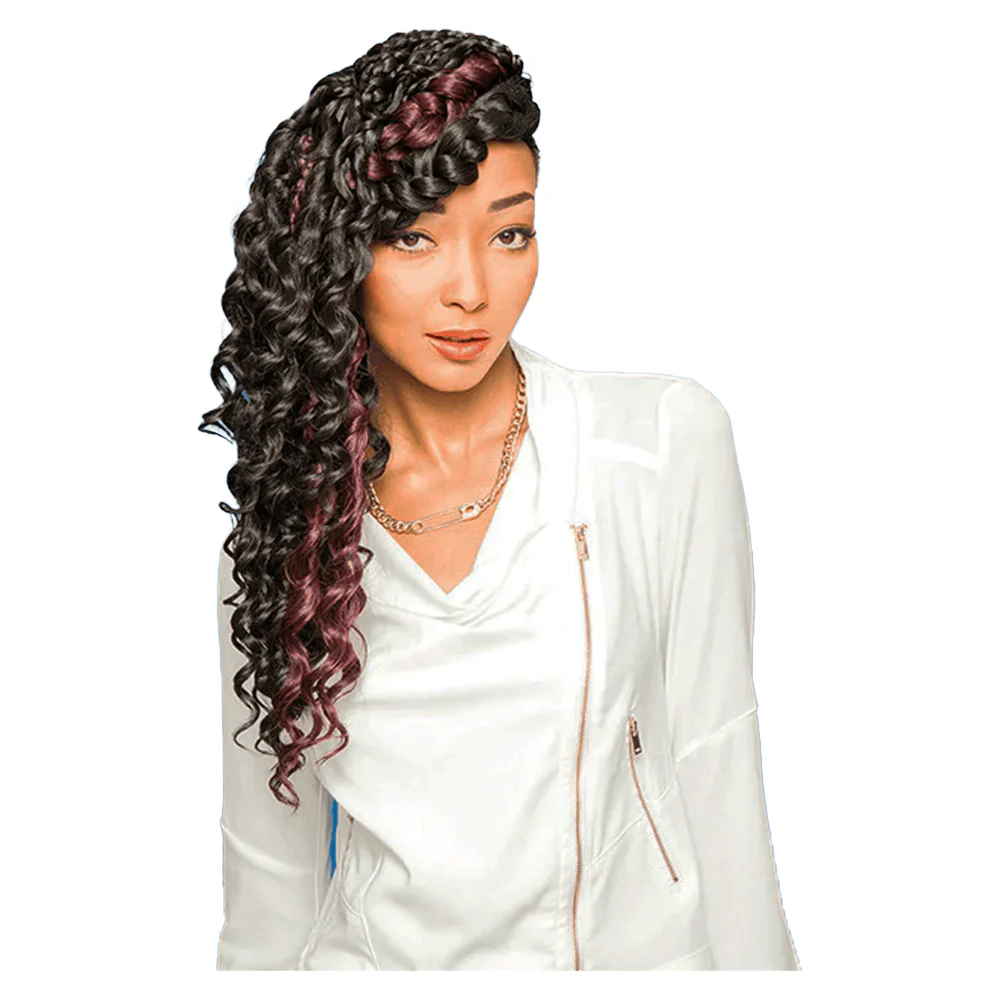 Urban Hi-Roller Crochet Braid Bulk Kunsthaar 14'' #4/27STK