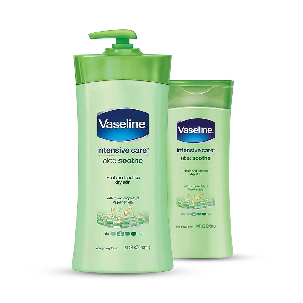 VASELINE Intensive Care Aloe Soothe 295/600ml