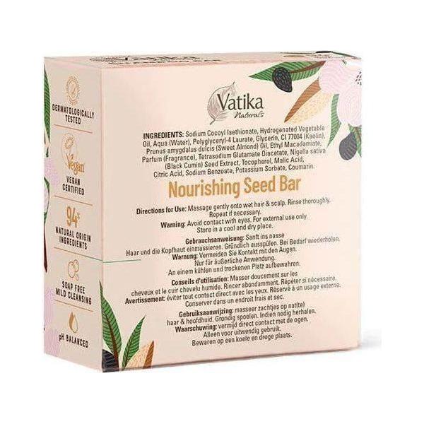 Vatika Naturals Nourishing Seed Complete Care Shampoo Bar 75 g - Image 2