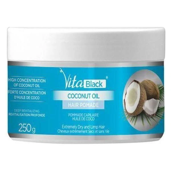Vita Black Coconut Oil Hair Pomade 250Ml