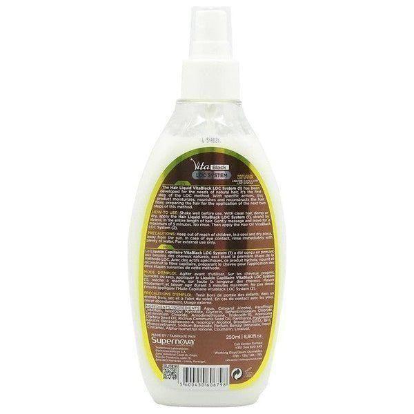 Vita Black Loc System Hair Liquid 250Ml - Image 2