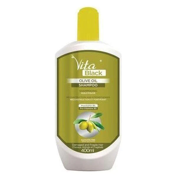 Vita Black Olive Oil Shampoo 400Ml