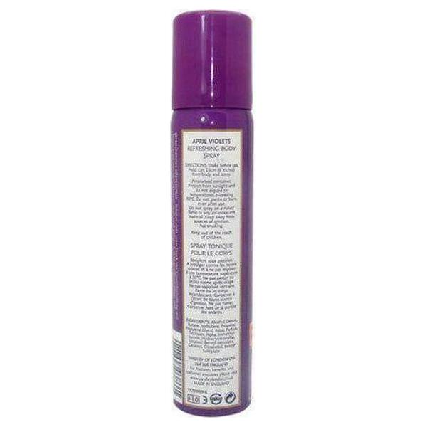 Yardley April Violets Body Spray 75 ml - Image 2