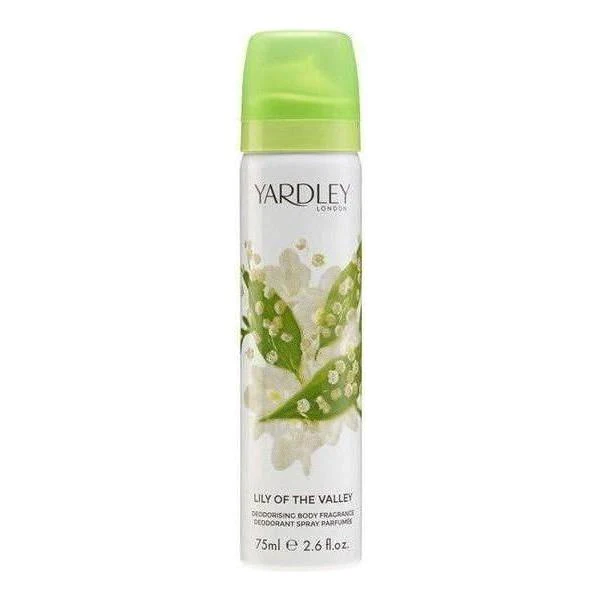 Yardley Lily Of The Valley Body Spray 75ml