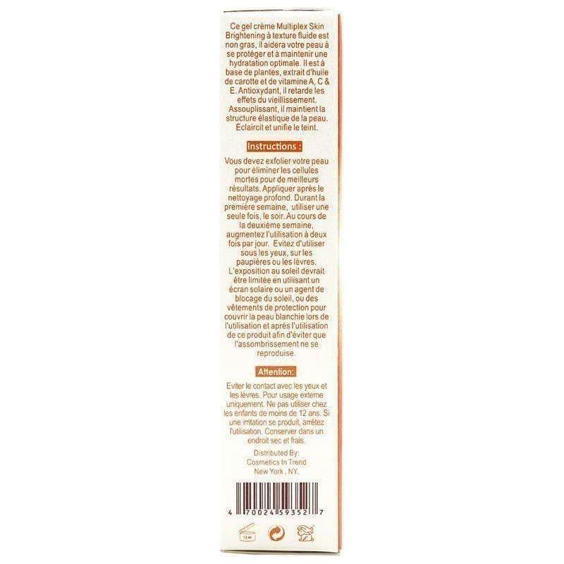 Zeenat Carrot Multiplex Skin Brightening Gel Cream 30G - Image 2